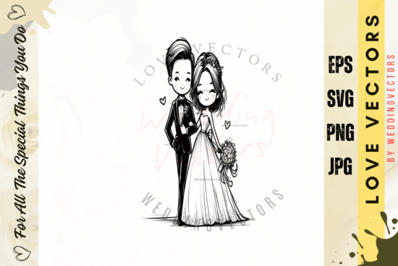 C4602: Capturing Love and Commitment in Vector Art