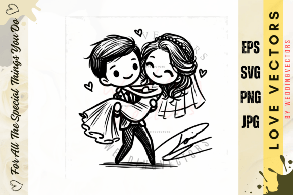 Elegant Romance: Exploring the C4666 Love Vector Collection