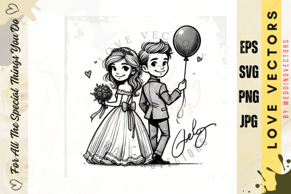 Elevate Wedding Designs with C4830 Vectors