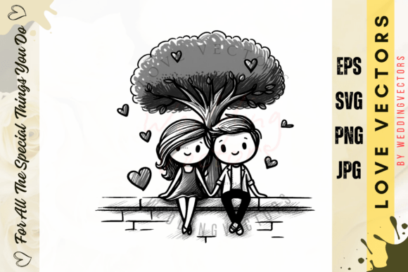 Wedding Couple and Love Vectors - C430: A Designer's Guide